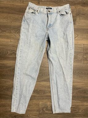 Vintage Mom Jeans lizwear Light Wash Women's Jeans - 16 R straight 80s